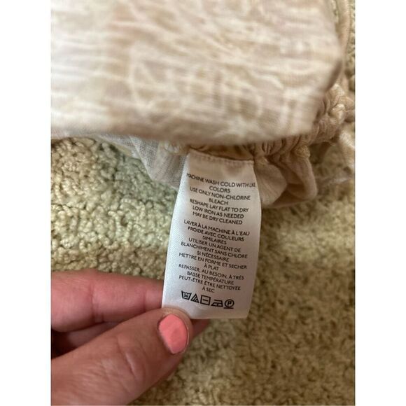 Anthropologie Pilcro Lotus Tank top ruched size XL BIN P - Picture 7 of 8